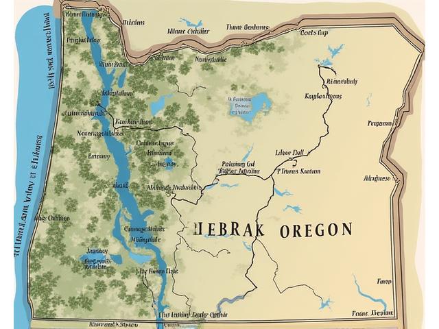 Detailed map of Central Oregon highlighting lesser-known trails and natural areas