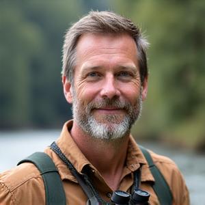 Portrait of Mark Johnson, Mordelivaxentra Wildlife & Photography Expert
